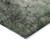 3' X 5' Pewter And Gold Abstract Washable Indoor Outdoor Area Rug