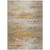 8' X 10' Khaki And Beige Abstract Washable Indoor Outdoor Area Rug
