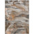 9' X 12' Brown Gray And Copper Abstract Washable Indoor Outdoor Area Rug 9' X 12' Brown Gray And Copper Abstract Washable Indoor Outdoor Area Rug