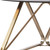 31" Smoky Black and Gold Glass and Metal Round Coffee Table 31" Smoky Black and Gold Glass and Metal Round Coffee Table