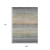 9' X 12' Gray And Copper Geometric Washable Indoor Outdoor Area Rug 9' X 12' Gray And Copper Geometric Washable Indoor Outdoor Area Rug