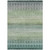 3' X 5' Teal Blue And Green Geometric Washable Indoor Outdoor Area Rug 3' X 5' Teal Blue And Green Geometric Washable Indoor Outdoor Area Rug