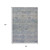 8' X 10' Plum And Silver Oriental Washable Indoor Outdoor Area Rug 8' X 10' Plum And Silver Oriental Washable Indoor Outdoor Area Rug