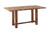 71" Brown Solid Wood Rectangular Bar Table 71" Brown Solid Wood Rectangular Bar Table