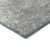 8' Gray And Silver Round Abstract Washable Indoor Outdoor Area Rug 8' Gray And Silver Round Abstract Washable Indoor Outdoor Area Rug