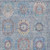 9' X 12' Blue Wheat And Copper Medallion Washable Indoor Outdoor Area Rug 9' X 12' Blue Wheat And Copper Medallion Washable Indoor Outdoor Area Rug