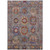 3' X 5' Gray Burgundy And Gold Medallion Washable Indoor Outdoor Area Rug