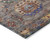 10' X 14' Gray Burgundy And Gold Medallion Washable Indoor Outdoor Area Rug