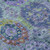 3' X 5' Green Blue And Purple Medallion Washable Indoor Outdoor Area Rug