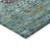 5' X 8' Teal Blue Purple And Gold Medallion Washable Indoor Outdoor Area Rug 5' X 8' Teal Blue Purple And Gold Medallion Washable Indoor Outdoor Area Rug
