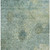 9' X 12' Pale Aqua And Wheat Floral Washable Indoor Outdoor Area Rug 9' X 12' Pale Aqua And Wheat Floral Washable Indoor Outdoor Area Rug
