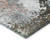 8' Granite Gray Ivory And Coral Round Abstract Washable Indoor Outdoor Area Rug 8' Granite Gray Ivory And Coral Round Abstract Washable Indoor Outdoor Area Rug