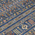 10' X 14' Navy Blue Copper And Gold Tribal Washable Indoor Outdoor Area Rug