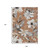 9' X 12' Copper Ivory And Charcoal Floral Washable Indoor Outdoor Area Rug 9' X 12' Copper Ivory And Charcoal Floral Washable Indoor Outdoor Area Rug