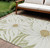 8' X 10' Artichoke Green Ivory And Gold Floral Washable Indoor Outdoor Area Rug 8' X 10' Artichoke Green Ivory And Gold Floral Washable Indoor Outdoor Area Rug