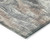 8' X 10' Gray Brown And Ivory Abstract Washable Indoor Outdoor Area Rug