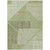 5' X 8' Artichoke Green And Ivory Striped Washable Indoor Outdoor Area Rug 5' X 8' Artichoke Green And Ivory Striped Washable Indoor Outdoor Area Rug