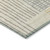 8' X 10' Beige And Gray Striped Washable Indoor Outdoor Area Rug 8' X 10' Beige And Gray Striped Washable Indoor Outdoor Area Rug