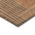 10' X 14' Rust And Ivory Striped Washable Indoor Outdoor Area Rug 10' X 14' Rust And Ivory Striped Washable Indoor Outdoor Area Rug