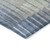 9' X 12' Denim Blue And Ivory Striped Washable Indoor Outdoor Area Rug 9' X 12' Denim Blue And Ivory Striped Washable Indoor Outdoor Area Rug