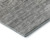 9' X 12' Silver And Charcoal Abstract Washable Indoor Outdoor Area Rug