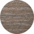 8' Brown And Gray Round Abstract Washable Indoor Outdoor Area Rug
