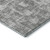 8' X 10' Gray And Charcoal Geometric Washable Indoor Outdoor Area Rug