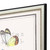 Ephemeral Flourish Silver Framed Wall Art