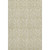 3' X 5' Beige And Ivory Floral Washable Area Rug With UV Protection