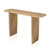 52" Natural Solid Wood Solid Console Table 52" Natural Solid Wood Solid Console Table