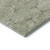 5' X 8' Artichoke Green And Ivory Geometric Washable Area Rug With UV Protection