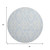8' Sky Blue And Ivory Trellis Washable Round Rug With UV Protection 8' Sky Blue And Ivory Trellis Washable Round Rug With UV Protection