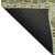 5' X 8' Artichoke Green And Beige Moroccan Washable Area Rug With UV Protection 5' X 8' Artichoke Green And Beige Moroccan Washable Area Rug With UV Protection