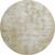 8' Wheat And Ivory Abstract Washable Round Rug With UV Protection 8' Wheat And Ivory Abstract Washable Round Rug With UV Protection