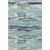 3' X 5' Artichoke Green Teal And Ivory Abstract Washable Area Rug With UV Protection 3' X 5' Artichoke Green Teal And Ivory Abstract Washable Area Rug With UV Protection