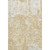 9' X 12' Gold And Ivory Abstract Washable Area Rug With UV Protection 9' X 12' Gold And Ivory Abstract Washable Area Rug With UV Protection