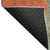 5' X 8' Sage Orange And Beige Geometric Washable Area Rug With UV Protection