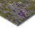 10' X 14' Olive Green Purple And Ivory Abstract Washable Area Rug With UV Protection 10' X 14' Olive Green Purple And Ivory Abstract Washable Area Rug With UV Protection