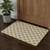 3' X 5' Gold And Ivory Polka Dot Washable Area Rug With UV Protection 3' X 5' Gold And Ivory Polka Dot Washable Area Rug With UV Protection