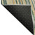 5' X 8' Beige Gold And Sage Striped Washable Area Rug With UV Protection 5' X 8' Beige Gold And Sage Striped Washable Area Rug With UV Protection