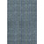 8' X 10' Blue And Green Striped Washable Area Rug With UV Protection