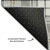 10' X 14' Charcoal Ivory And Gold Plaid Washable Area Rug With UV Protection 10' X 14' Charcoal Ivory And Gold Plaid Washable Area Rug With UV Protection