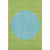 10' X 14' Lime Green Orange And Teal Striped Washable Area Rug With UV Protection 10' X 14' Lime Green Orange And Teal Striped Washable Area Rug With UV Protection