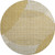 8' Gold Ivory And Gray Geometric Washable Round Rug With UV Protection 8' Gold Ivory And Gray Geometric Washable Round Rug With UV Protection