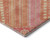 5' X 8' Coral Pink And Ivory Tribal Washable Area Rug With UV Protection 5' X 8' Coral Pink And Ivory Tribal Washable Area Rug With UV Protection