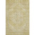 5' X 8' Gold And Beige Medallion Washable Area Rug With UV Protection 5' X 8' Gold And Beige Medallion Washable Area Rug With UV Protection