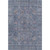 3' X 5' Blue And Brown Oriental Washable Area Rug With UV Protection 3' X 5' Blue And Brown Oriental Washable Area Rug With UV Protection
