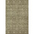 3' X 5' Brown And Beige Floral Washable Area Rug With UV Protection