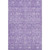 9' X 12' Plum And Beige Floral Washable Area Rug With UV Protection 9' X 12' Plum And Beige Floral Washable Area Rug With UV Protection