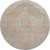 8' Pink Beige And Teal Tribal Washable Round Rug With UV Protection